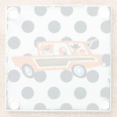 開いた道4の衝突 ガラスコースター (裏面)