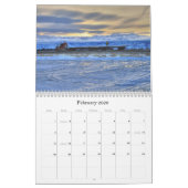 開いた道 カレンダー (2月 2026)