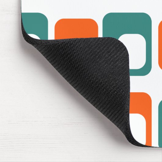 開いた長方形と閉じた長方形 マウスパッド (コーナー)