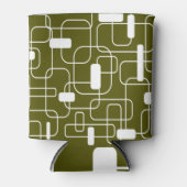 開いた長方形と閉じた長方形 – 迷彩柄 缶クーラー (正面)