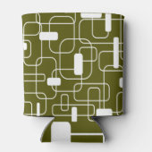 開いた長方形と閉じた長方形 – 迷彩柄 缶クーラー (裏面)