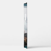 開いた青いルーバー窓 Case-Mate iPhoneケース (裏面 / 右)