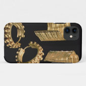 開いた面付きのブレスレット2つとイヤリング1組 Case-Mate iPhoneケース (裏面(横))