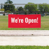 開いた！バナー 横断幕 (インサイチュ)