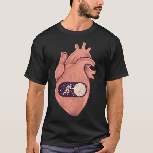 開いて Tシャツ (正面)