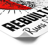 開おもしろい開ハート手術回復遺族M ポスター (角)