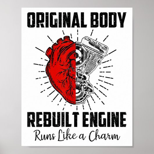 開おもしろい開ハート手術回復遺族M ポスター (正面)