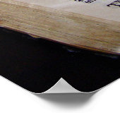 開かれた聖書 ポスター (角)