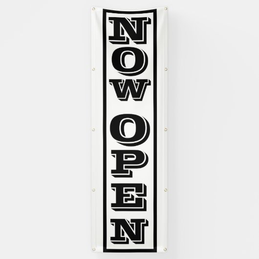 開く 横断幕 (縦)