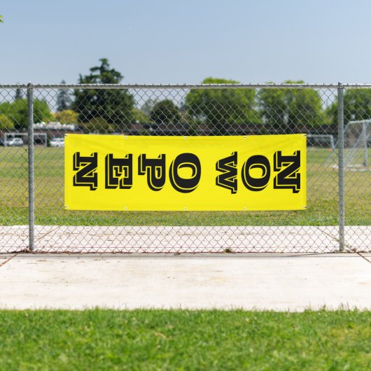 開く 横断幕 (インサイチュ)