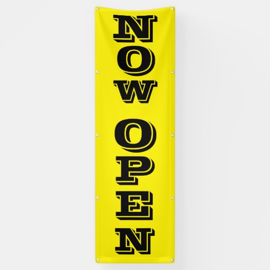 開く 横断幕 (縦)