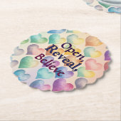 開く、表示す信じる ペーパーコースター (アングル)