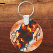 開く(_a_rift) キーホルダー (正面)