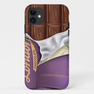 開けられるヴィンテージのチョコレート・バー iPhone 11 ケース