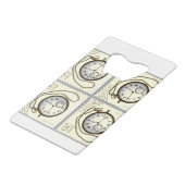 開ける時間だ！ クレジットカード栓抜き (裏面アングル)