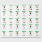 開けろ！叫び鶏 ラッピングペーパー (フラット)