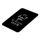 開もしかないドアじゃない マグネット (左側)