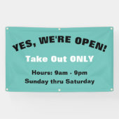 開カスタマイズいている屋外サインのみ 横断幕 (横)