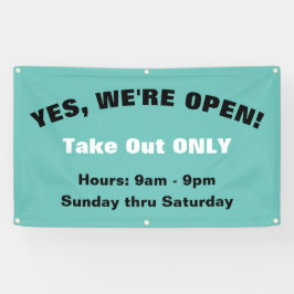 開カスタマイズいている屋外サインのみ 横断幕