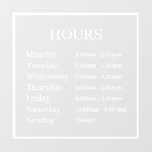 開ミニマル始時間透明ウィンドウの固定 ウィンドウサイン (シート)