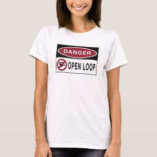 開ループ Tシャツ