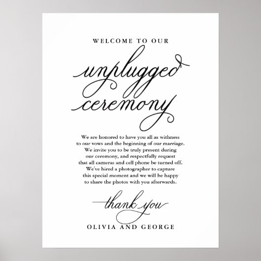 開会式のサインへようこそ ポスター (正面)