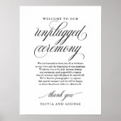 開会式のサインへようこそ ポスター (正面)