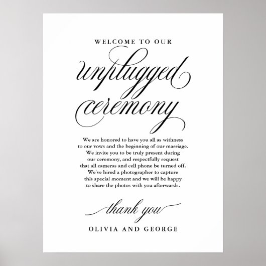 開会式のサインへようこそ ポスター (正面)