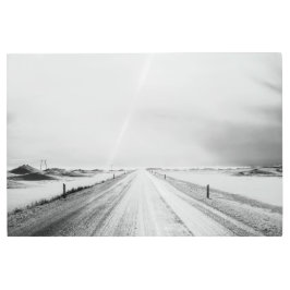 開凍ってい路 メタルプリント