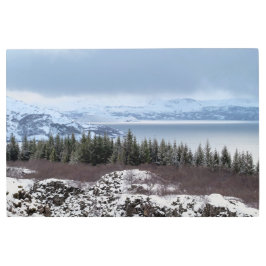 開凍ってい路 メタルプリント