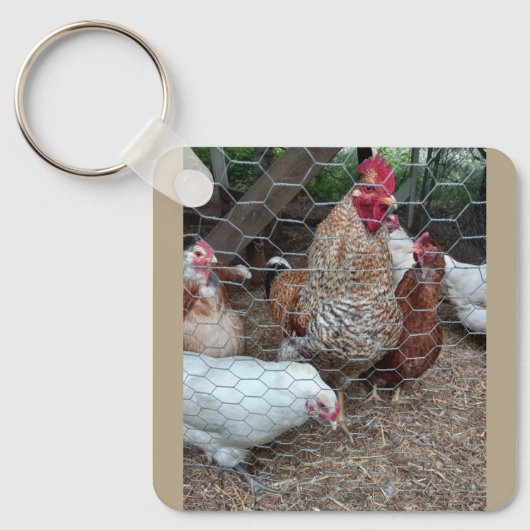 開墾の規則 キーホルダー (正面)