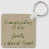 開墾の規則 キーホルダー (裏面)
