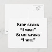 開始ことわざI ポストカード (正面/裏面)