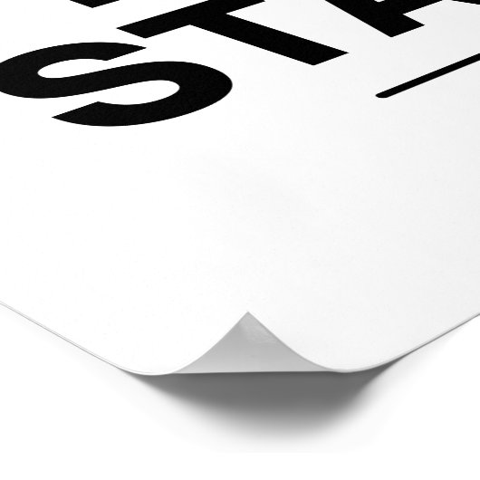 開始したタスクの完了 – 起業家 やる気を起こさせる ポスター (角)