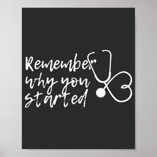 開始した理由を覚えている ポスター (正面)