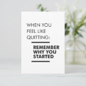 開始した理由を覚える – トレーニング 感動的 出欠カード (スタンド正面)