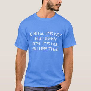 開始でただありました… 8ビット Tシャツ