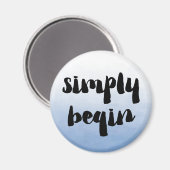 開始のみ |ことわざやる気を起こさせるマグネット マグネット (正面/裏面)