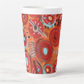 開始カラフルラテマググ カフェラテマグ (正面)