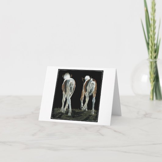 「開始ライン踊り」 Foalカード カード (正面)