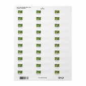 開始ラベルのみ ラベル (フルシート)