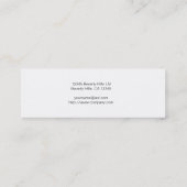 開始全く最初から! スキニー名刺 (裏面)