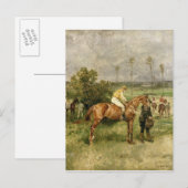 開始前， 1890 ポストカード (正面/裏面)