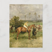 開始前， 1890 ポストカード (正面)