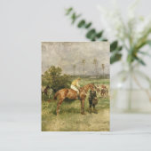 開始前， 1890 ポストカード (スタンド正面)