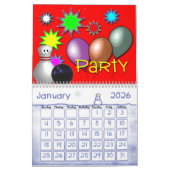 開始日を選んで下さい カレンダー (1月 2026)