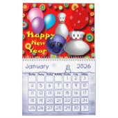 開始日を選んで下さい カレンダー (1月 2026)