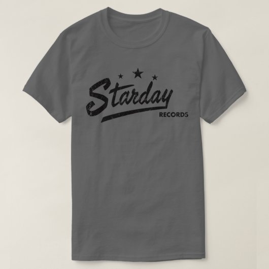 開始日レコード Tシャツ (デザイン正面)