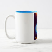 開始火星 ツートーンマグカップ (左)