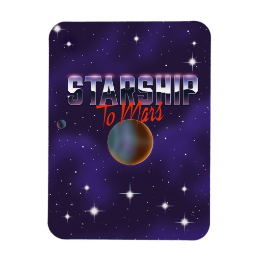 開始火星 マグネット (縦)